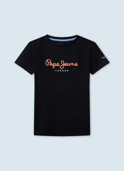 Camisetas y polos Pepe Jeans Ni o Negros Talla 18 Venta Pepe